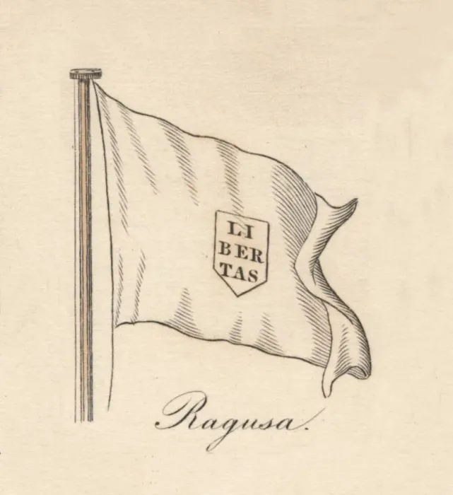 Framed Print : Ragusa, 1838 Framed Print : Ragusa, 1838