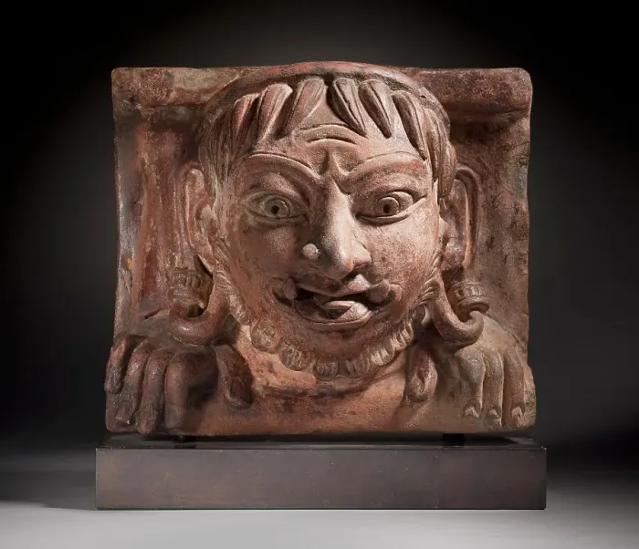 Framed Print : Rahu, The Demon of Eclipses, between c.500 and c.550. Creator: Unknown Framed Print : Rahu, The Demon of Eclipses, between c.500 and c.550. Creator: Unknown