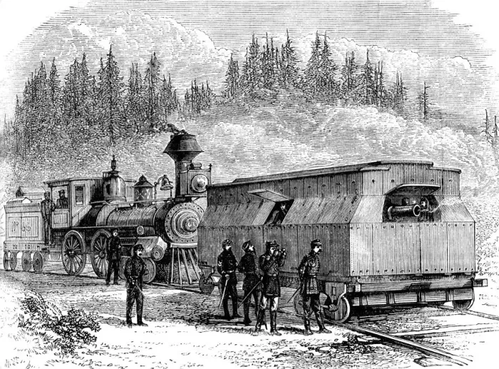 Framed Print : A railroad battery, American Civil War, 1861-1865 (c1880) Framed Print : A railroad battery, American Civil War, 1861-1865 (c1880)