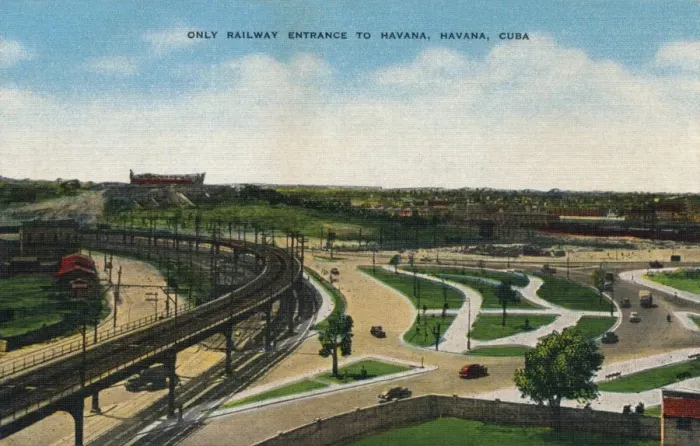 Framed Print : Only Railway Entrance to Havana, Havana, Cuba, c1910 Framed Print : Only Railway Entrance to Havana, Havana, Cuba, c1910