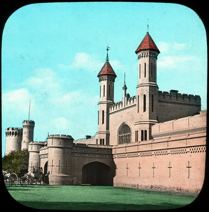 Framed Print : Railway station, Lahore, India, late 19th or early 20th century Framed Print : Railway station, Lahore, India, late 19th or early 20th century
