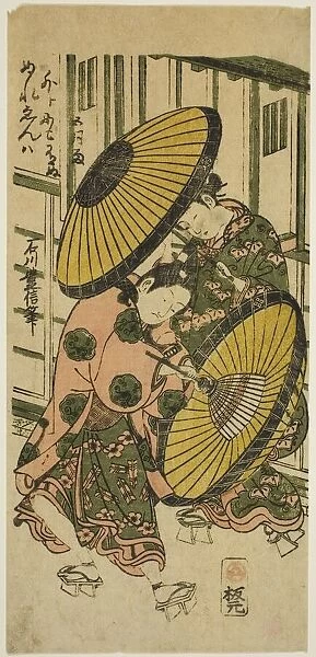 Rain in the Fifth Month (Samidare), c. 1755. Creator: Ishikawa Toyonobu