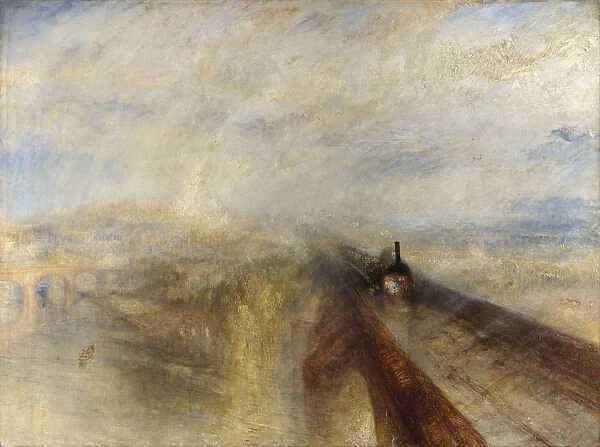 Rain, Steam, and Speed. The Great Western Railway, 1844. Artist: Turner, Joseph Mallord William (1775-1851)