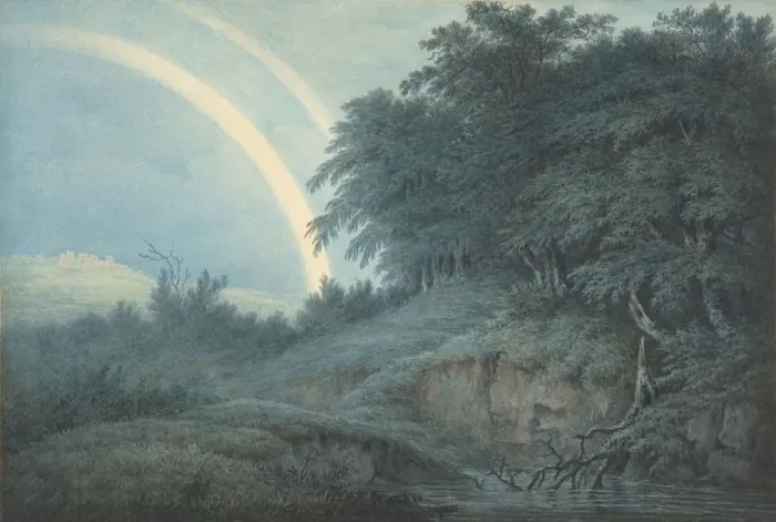 Framed Print : The Rainbow, 1794. Creator: John Glover Framed Print : The Rainbow, 1794. Creator: John Glover