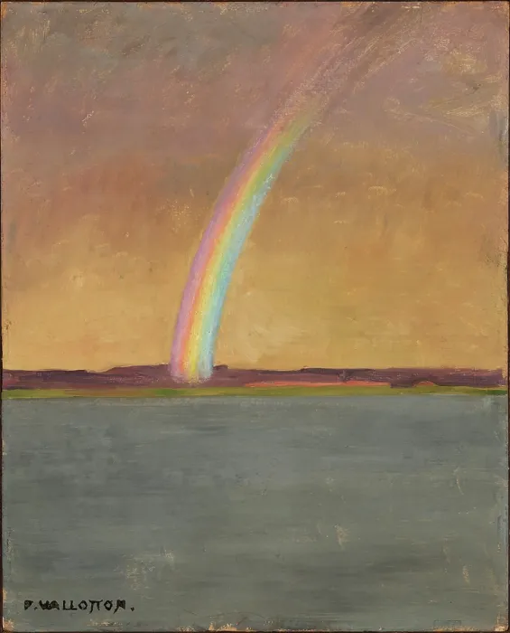 Framed Print : The Rainbow, c1909. Creator: Vallotton, Felix Edouard (1865-1925) Framed Print : The Rainbow, c1909. Creator: Vallotton, Felix Edouard (1865-1925)