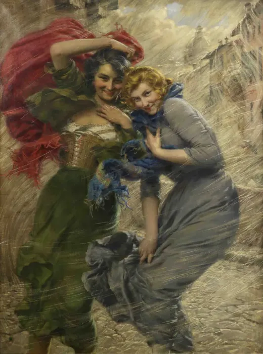 Framed Print : Rainy day (Giornata di pioggia), 1919 Framed Print : Rainy day (Giornata di pioggia), 1919