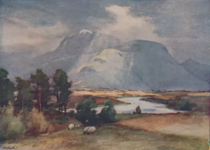 Framed Print : Rainy Mountains, 1910. Artist: William Smith Framed Print : Rainy Mountains, 1910. Artist: William Smith