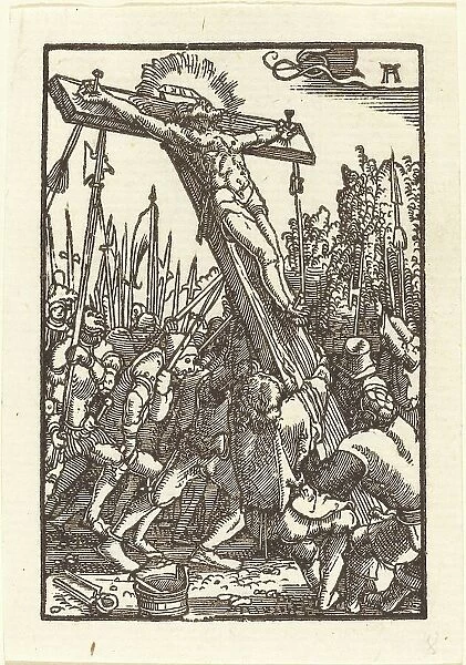 Raising of the Cross, c. 1513. Creator: Albrecht Altdorfer