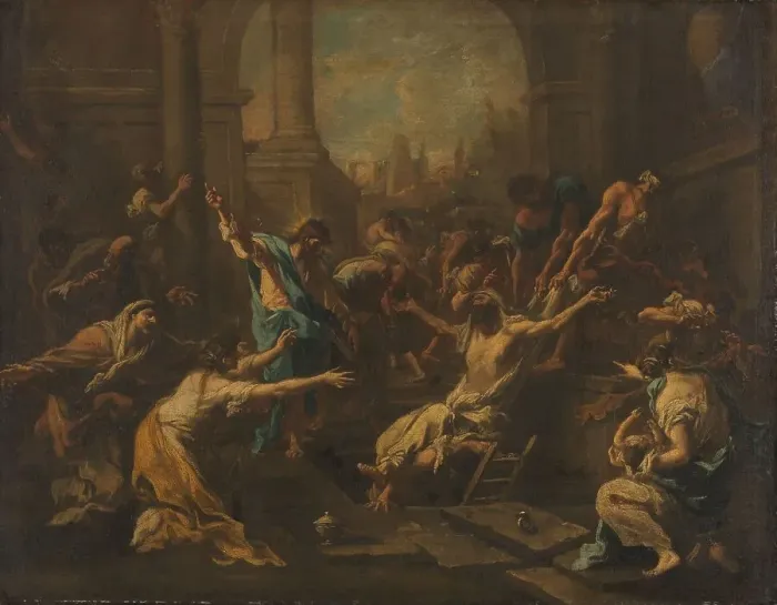 Framed Print : The Raising of Lazarus, 1715-1740. Creator: Alessandro Magnasco Framed Print : The Raising of Lazarus, 1715-1740. Creator: Alessandro Magnasco