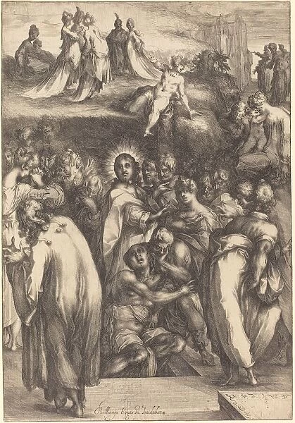 The Raising of Lazarus. Creator: Jacques Bellange