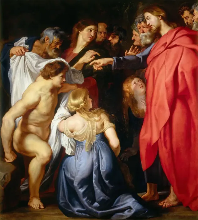 Framed Print : The Raising of Lazarus. Creator: Rubens, Pieter Paul (1577-1640) Framed Print : The Raising of Lazarus. Creator: Rubens, Pieter Paul (1577-1640)