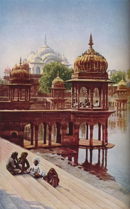 Framed Print : Rajputana, early 19th century, (c1930s). Artist: Richard Thomas Underwood Framed Print : Rajputana, early 19th century, (c1930s). Artist: Richard Thomas Underwood