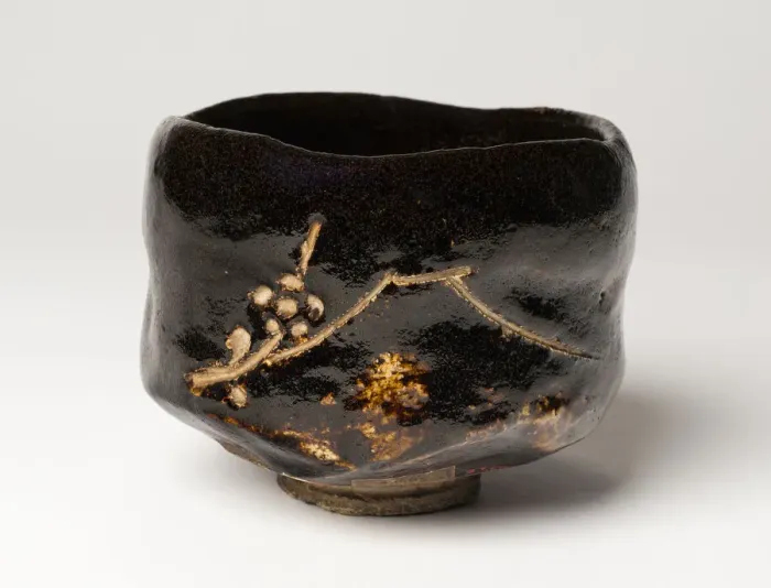 Framed Print : Raku-Ware Teabowl with Image of Mt. Fuji, 1756-1834. Creator: Unknown Framed Print : Raku-Ware Teabowl with Image of Mt. Fuji, 1756-1834. Creator: Unknown