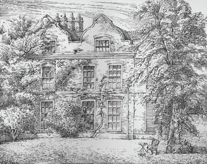 Framed Print : Raleigh House, 1890 Framed Print : Raleigh House, 1890