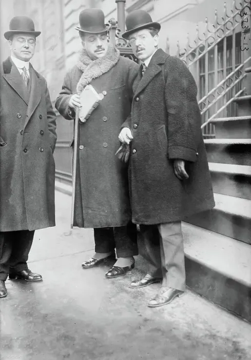 Framed Print : Ralph Edmunds, Serge Diaghileff, John Brown, [1911?]. Creator: Bain News Service