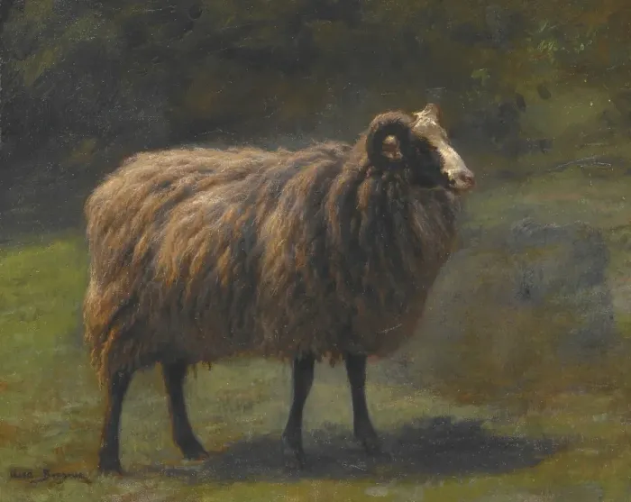 Framed Print : Ram, about 1845-1850. Creator: Rosa Bonheur Framed Print : Ram, about 1845-1850. Creator: Rosa Bonheur