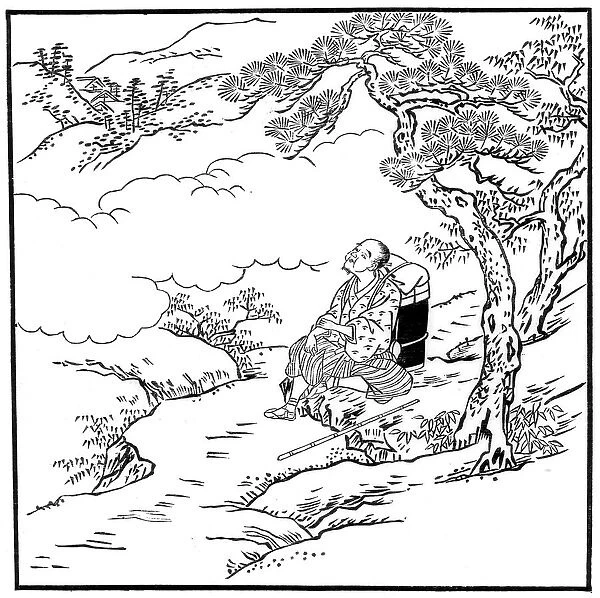 The Rambles of Motonobu, 18th century (1886). Artist: Witherby & Co
