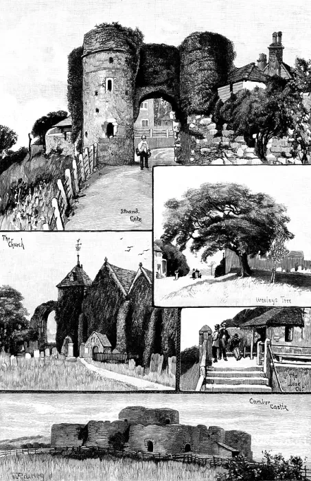 Framed Print : Rambling Sketches: Winchelsea, 1895. Creator: Unknown Framed Print : Rambling Sketches: Winchelsea, 1895. Creator: Unknown