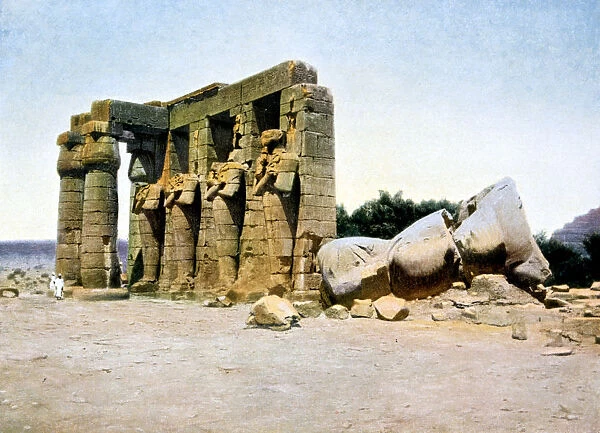 The Ramesseum, Thebes, Egypt, 20th Century