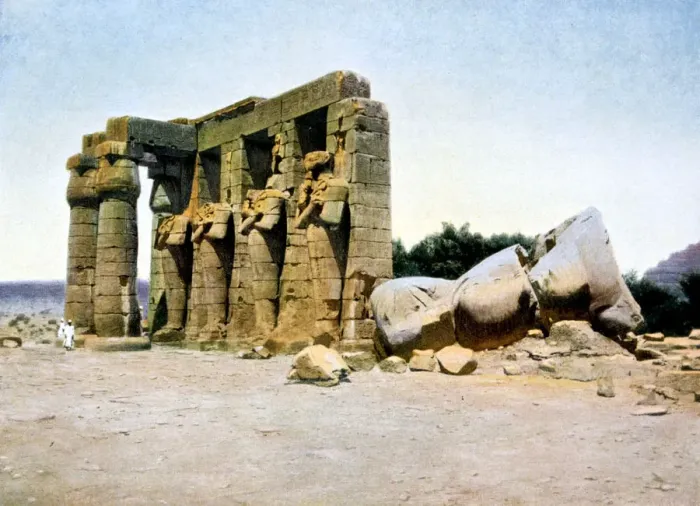 Framed Print : The Ramesseum, Thebes, Egypt, 20th Century Framed Print : The Ramesseum, Thebes, Egypt, 20th Century