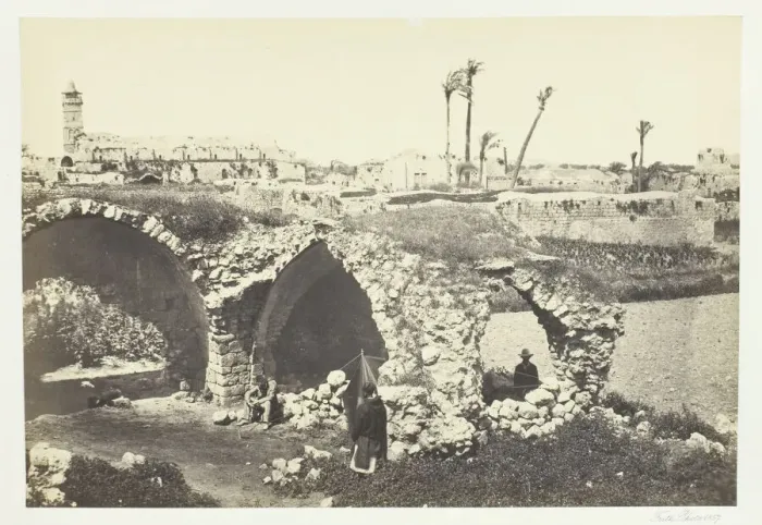 Framed Print : Ramleh, 1857. Creator: Francis Frith Framed Print : Ramleh, 1857. Creator: Francis Frith