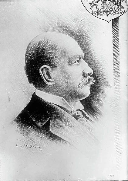 Ramon Barros Luco, President of Chile, 1914. Creator: Unknown