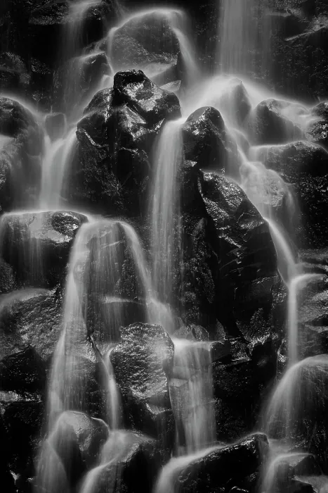Framed Print : Ramona Falls. Creator: Joshua Johnston Framed Print : Ramona Falls. Creator: Joshua Johnston