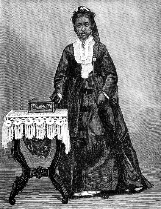 Framed Print : Ranavalona III. the new Queen of Madagascar, 1883. Creator: Unknown Framed Print : Ranavalona III. the new Queen of Madagascar, 1883. Creator: Unknown