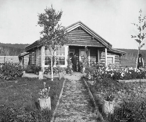 Ranch house near Fairbanks, 1916. Creator: Unknown