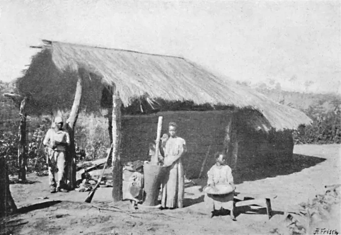Framed Print : Rancho de Negro, 1895. Artist: Paulo Sack Framed Print : Rancho de Negro, 1895. Artist: Paulo Sack