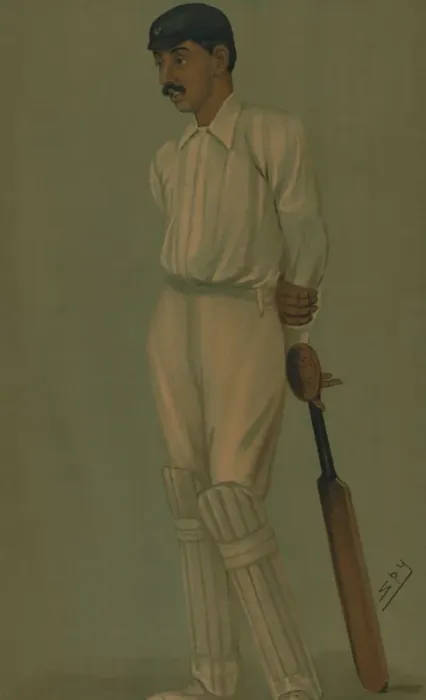 Framed Print : Ranji, 1897. Creator: Sir Leslie Matthew Ward Framed Print : Ranji, 1897. Creator: Sir Leslie Matthew Ward