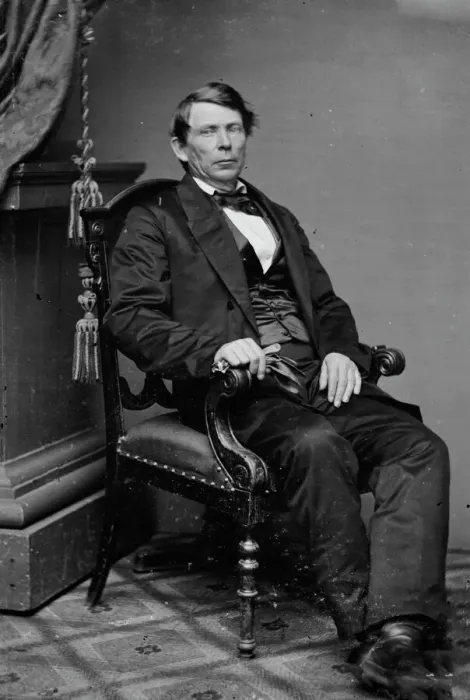 Framed Print : Ransom Halloway, between 1855 and 1865. Creator: Unknown Framed Print : Ransom Halloway, between 1855 and 1865. Creator: Unknown