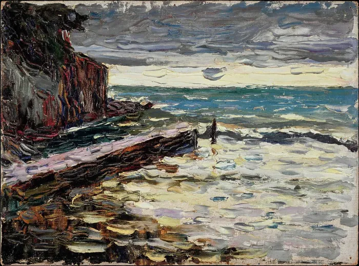 Framed Print : Rapallo, Stormy Sea, 1906. Creator: Kandinsky, Wassily Vasilyevich (1866-1944) Framed Print : Rapallo, Stormy Sea, 1906. Creator: Kandinsky, Wassily Vasilyevich (1866-1944)