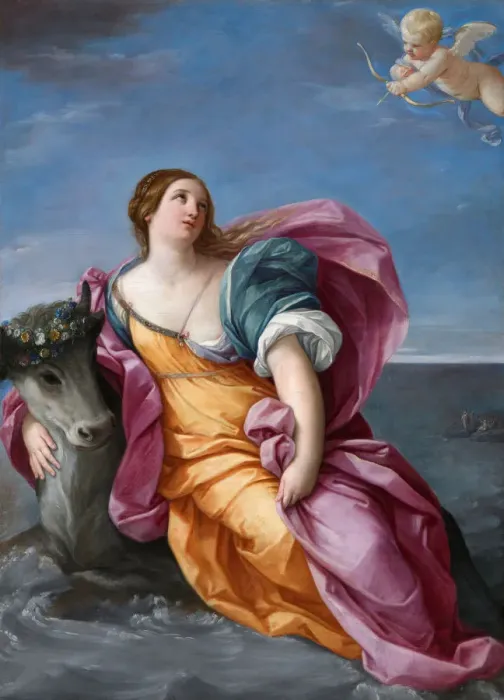 Framed Print : The Rape of Europa, 1637-1639. Creator: Reni, Guido (1575-1642) Framed Print : The Rape of Europa, 1637-1639. Creator: Reni, Guido (1575-1642)