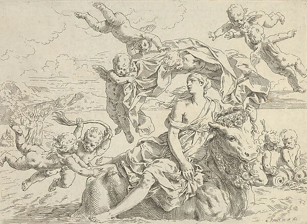 The Rape of Europa, ca. 1636. Creator: Simone Cantarini