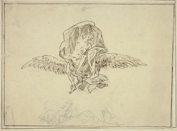 Framed Print : Rape of Ganymede, n.d. Creator: Unknown Framed Print : Rape of Ganymede, n.d. Creator: Unknown