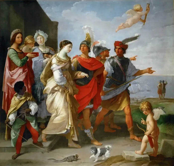 Framed Print : The Rape of Helen, ca 1626-1629. Creator: Reni, Guido (1575-1642) Framed Print : The Rape of Helen, ca 1626-1629. Creator: Reni, Guido (1575-1642)