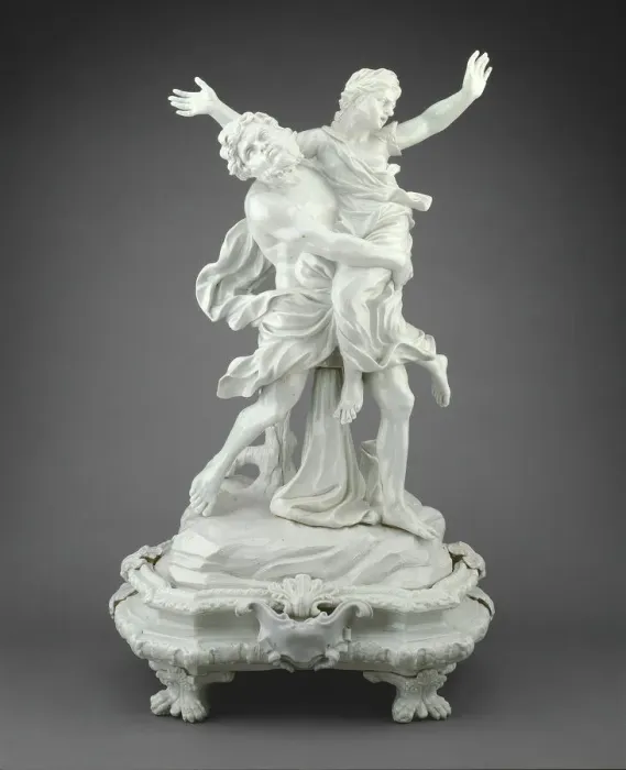 Framed Print : The Rape of Orithyia by Boreas, Italy, c. 1745. Creators: Doccia Porcelain Factory Framed Print : The Rape of Orithyia by Boreas, Italy, c. 1745. Creators: Doccia Porcelain Factory