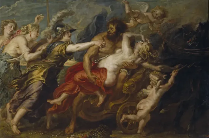 Framed Print : The Rape of Proserpina, 1636-1638. Artist: Rubens, Pieter Paul (1577-1640) Framed Print : The Rape of Proserpina, 1636-1638. Artist: Rubens, Pieter Paul (1577-1640)