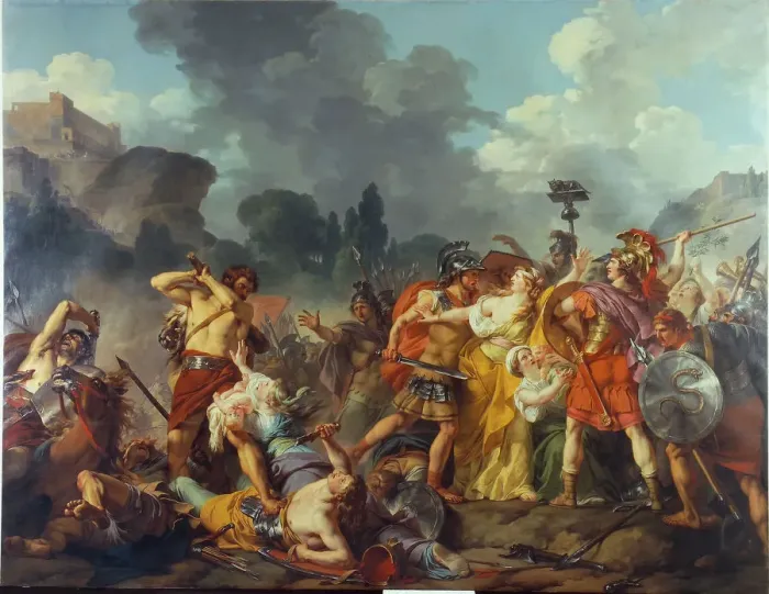 Framed Print : The Rape of the Sabine women, 1781 Framed Print : The Rape of the Sabine women, 1781