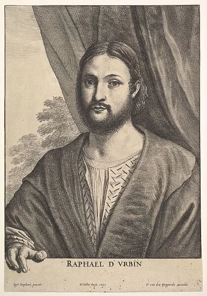 Raphael, 1651. Creator: Wenceslaus Hollar