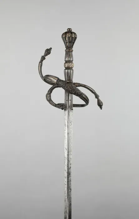Framed Print : Rapier, Europe, western, 19th century in the mid-16th century style. Creator: Unknown Framed Print : Rapier, Europe, western, 19th century in the mid-16th century style. Creator: Unknown