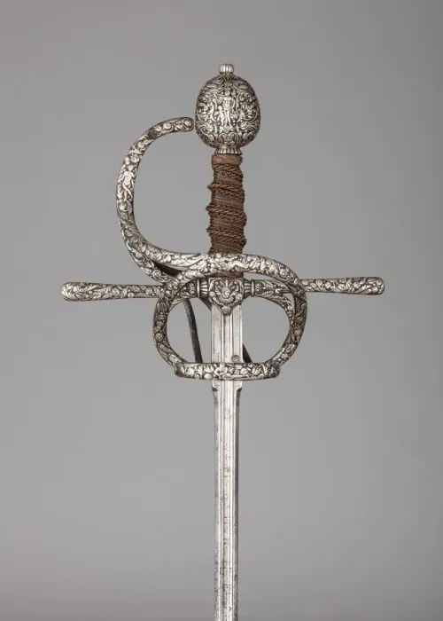 Framed Print : Rapier, German, Solingen, ca. 1610-20. Creator: Meves Berns Framed Print : Rapier, German, Solingen, ca. 1610-20. Creator: Meves Berns