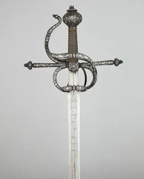 Framed Print : Rapier, Solingen, 1610 / 30. Creator: Munsten family Framed Print : Rapier, Solingen, 1610 / 30. Creator: Munsten family