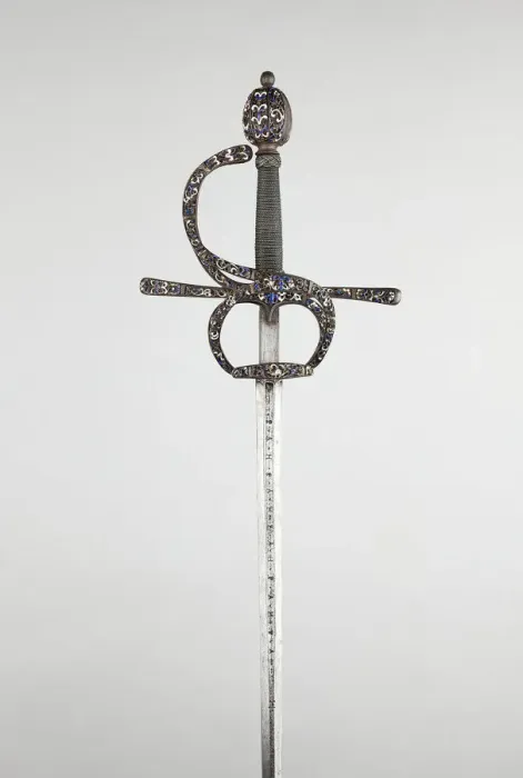 Framed Print : Rapier, Spain, Hilt: 19th century in the style of c. 1600 Blade: c. 1600 Framed Print : Rapier, Spain, Hilt: 19th century in the style of c. 1600 Blade: c. 1600