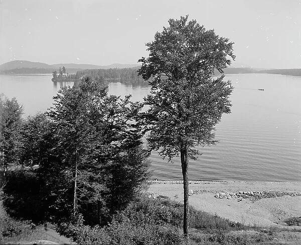 Raquette Lake from the Antlers, Adirondack Mountains, between 1900 and 1906. Creator: Unknown