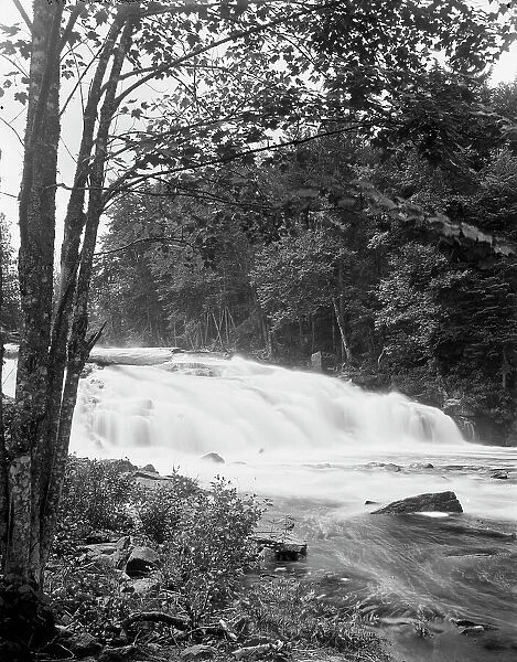 Raquette River, Buttermilk Falls, Adirondacks, N.Y. between 1900 and 1910. Creator: Unknown