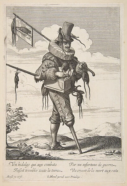 The Ratcatcher, mid to late 17th century. Creator: Abraham Bosse