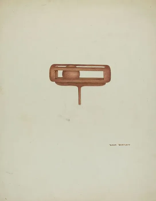 Framed Print : Rattle, 1935 / 1942. Creator: Dana Bartlett Framed Print : Rattle, 1935 / 1942. Creator: Dana Bartlett