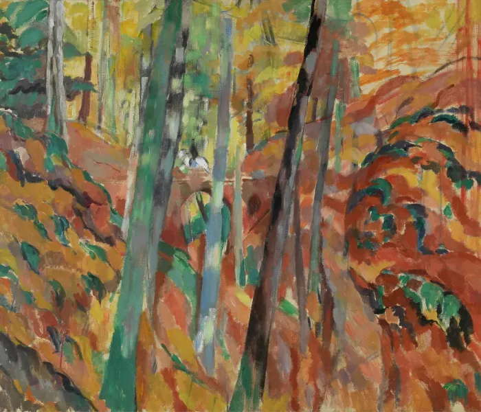 Framed Print : The Ravine, 1913. Creator: Rik Wouters Framed Print : The Ravine, 1913. Creator: Rik Wouters